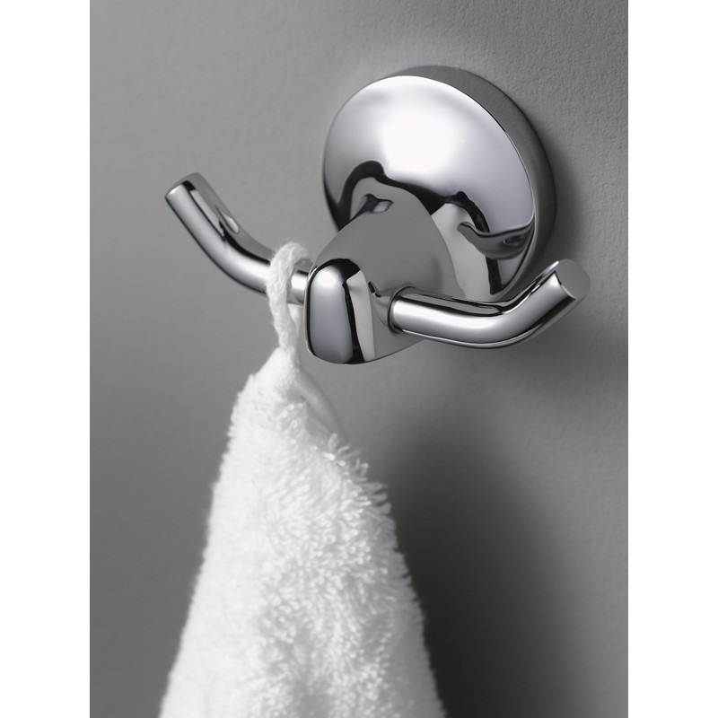 HACEKA aspen Doppelhaken, verchromt, 1127481