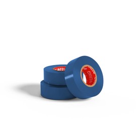 ERKO Isolierband Blau 10er Pack 15mm x 10m PVC, Elektrische Leitungen Reparatur, Hochflexibel mit starker Klebekraft, Chemiebeständig, Wasserfest