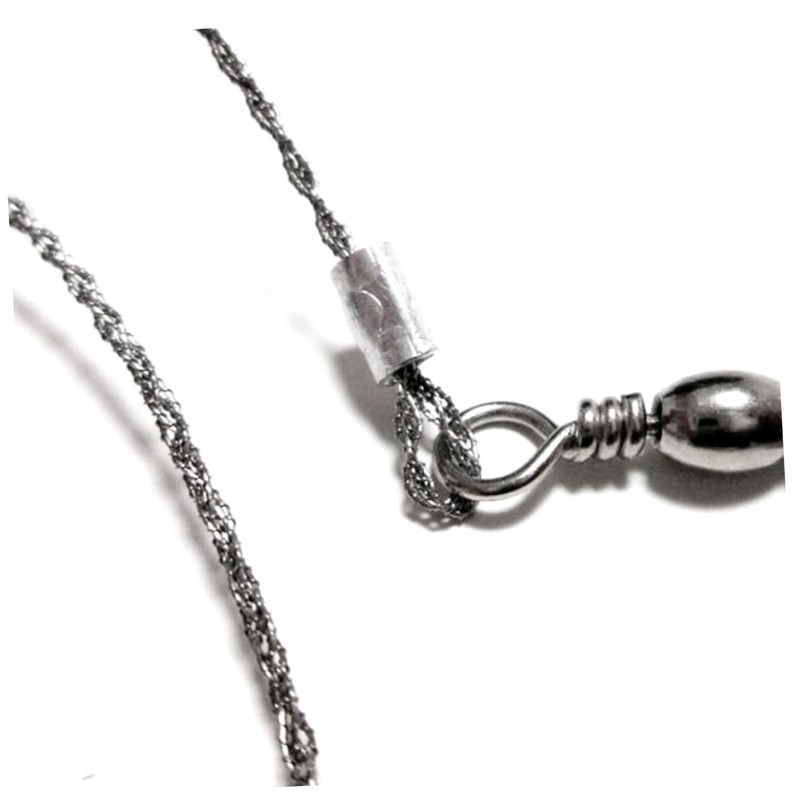 Gatuida Pocket Outdoor Survival Emergency Wire Saw Durable Stainless Steel