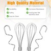 Hand Mixer Attachments Egg Beater Blending Rod Dough Hook Whisk