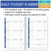 Elan Publishing Company Student Planner Weekly Overview Format for a