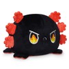 TeeTurtle - The Original Reversible Axolotl Plushie - Fire Eyes