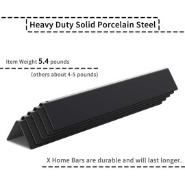 X Home (5) 7636 Flavorizer Bars Replacement for Weber Spirit E310 E320 E330 S310 S320
