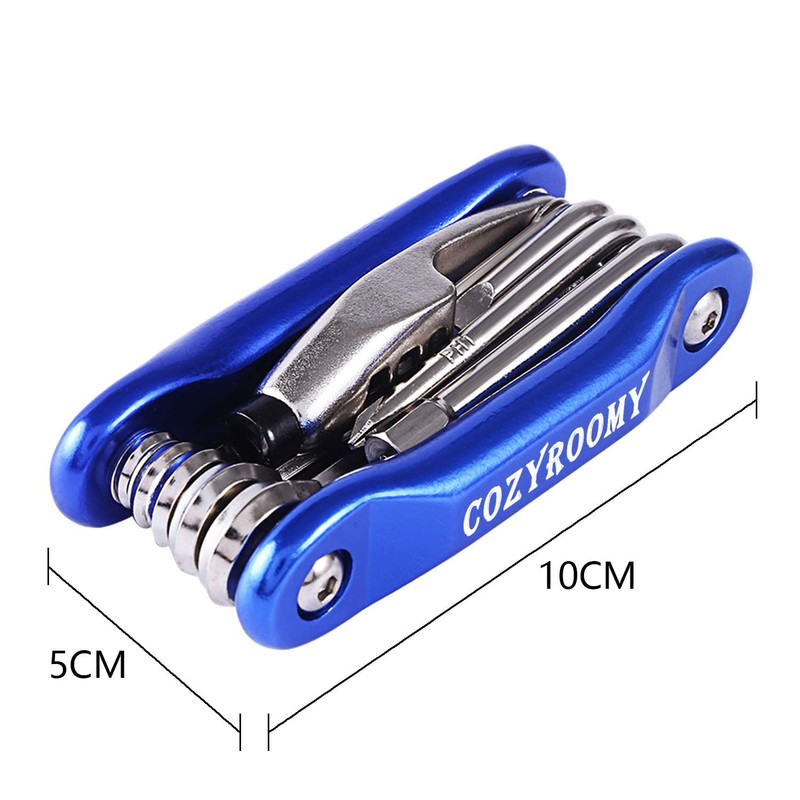 Cozyroomy multi-tool bicycle repair kit - bicycle tool set with
