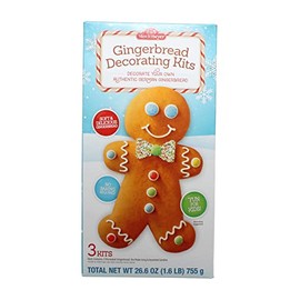 Stockmeyer Three Giant Soft Gingerbread Man Kits, German Imported, 26.6 oz. (3)