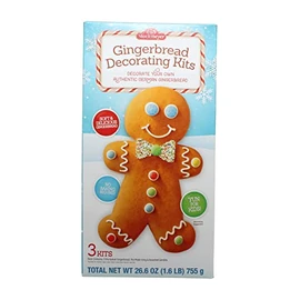 Stockmeyer Three Giant Soft Gingerbread Man Kits, German Imported, 26.6 oz. (3)