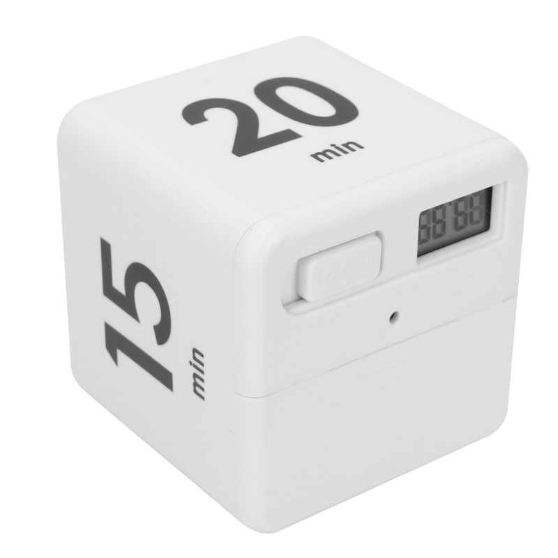 Professional Beauty Salon Flip Timer Time Management Cube Timer for