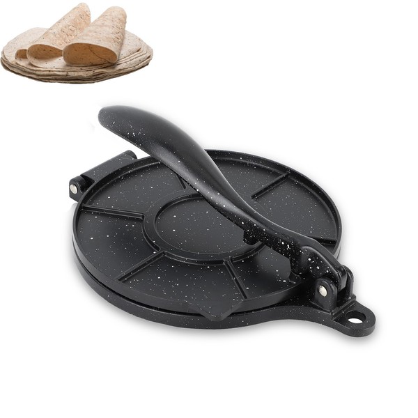 Tortilla Press, 26.5x19.5cm Tortilla and Roti Maker, Multifunction Non Stick