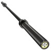 POWER GUIDANCE Olympic Barbell Bar, 7ft Strength Training Bar for