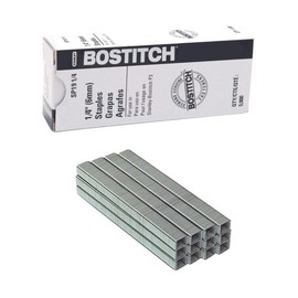 Bostitch Premium Staples for P3 Plier Stapler, 0.25-Inch Leg,12 Boxes of 5,000 Per Box (SP191/4) (60000)