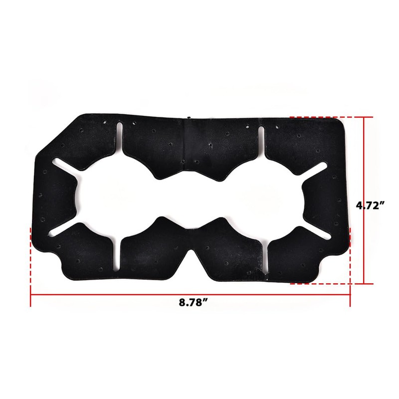 DOTCOM Front Console Cup Holder Foam Sheet Retainer Compatible with