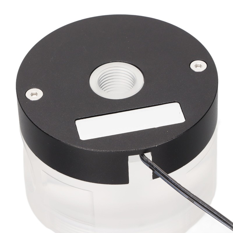 Water Cooling Tank 200ML Temperature Display RGB 160mm G1/4 Cylindrical