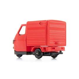 siku 1583 Piaggio Ape 50 Vehicle for Playing Metal / Plastic Red Tow Bar Opening Tailgate