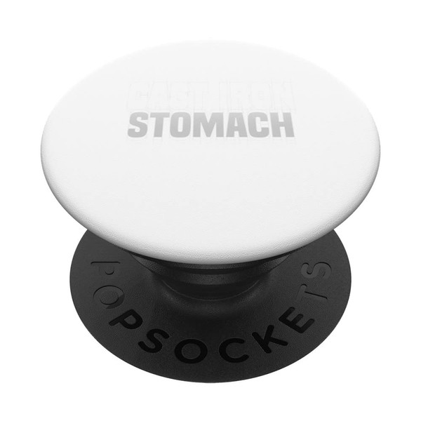 Cast Iron Stomach Cast Iron Skillet PopSockets Swappable PopGrip