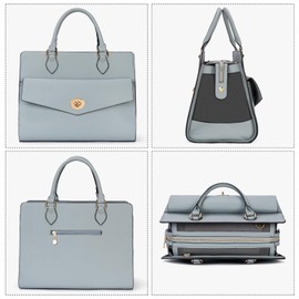 Stylish Pet Carrier Purse Leather Bag for Small Dogs Cats Puppy,Airline Approved Soft-Sided Carriers (Grey)