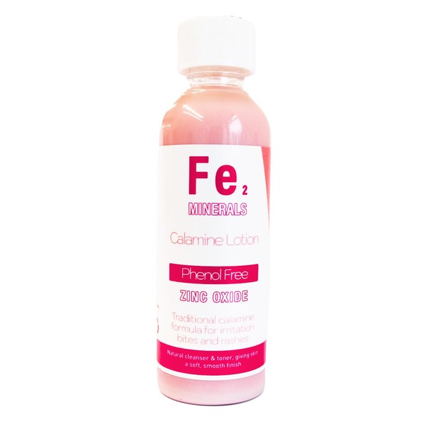 Calamine, Zinc Oxide and Rosewater Lotion for Irritated Skin 100ml
