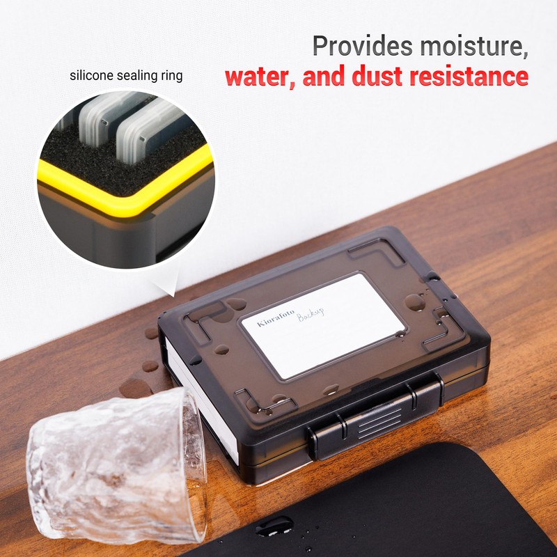 Dual Protect Hard M.2 SSD Holder with 12 PCS Individual