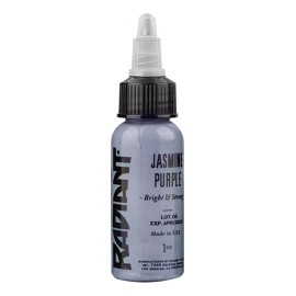 RADIANT COLORS Tinta Profesional Para Tatuar Radiant Jasmine Purple 1oz