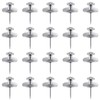 Rumyve 20pcs Double Headed Wall Nails,Picture Hangers Nails, Fancy Thumb