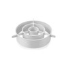 Tescoma Utensile per Torta scacchiera Backform, Kunststoff, weiß, 25.5 x