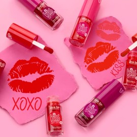 PINK UP  Kiss Lip Tint  Tinta para labios de larga duración  Color intenso e intransferible por 24 hrs  Ideal para look natural o bold  Maquillaje... 
