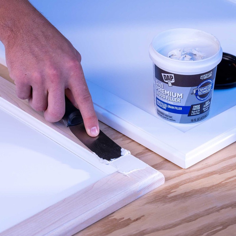 DAP Premium Wood Filler, White, 16 oz (7079800550)