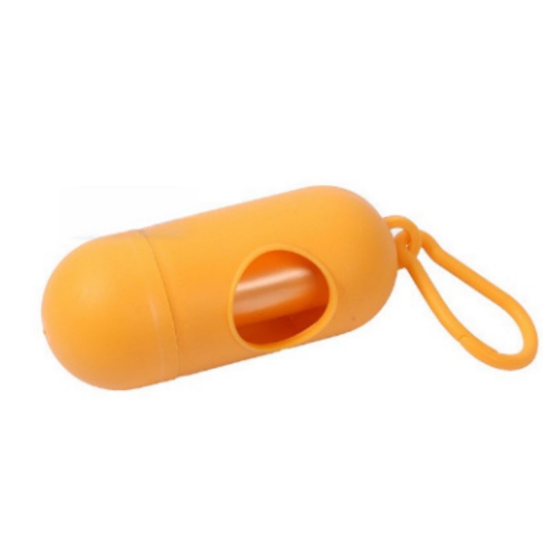 PawComfort Dog Poop Bag Dispenser – Lightweight Capsule Shape for