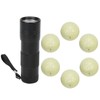 6PCS Golf Fluorescent Light Balls Night Practice Light Glowing Ball