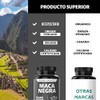 Maca Negra 1000 Peruana Orgánica Por Porción Azúcar Suplemento Alimenticio