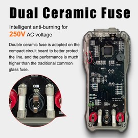 Multimeter Digital, Battery Tester, Multi Tester NCV Non-Contact Voltage Detection, Electrical Tester Auto-Ranging, True RMS 2000 Counts, AC/DC Voltage, AC/DC Current, Continuity, Resistance, Diode