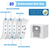 16 pack Disposable Dust Bag for roborock Q5 Q5+ Q7