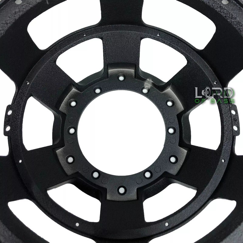 Lord of Bass 12" TI Cast Aluminum Subwoofer Frame-Basket V2