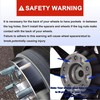 Richeer 5x120mm Hub Centric Wheel Spacers for 2010-2022 Camaro 2008-2019