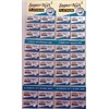 Super-max Razor Platinum Blades 20 Tucks of 5 Blades Each