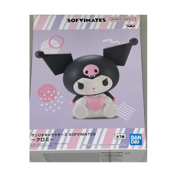 Banpresto Kuromi BP89255P Sanrio Action Figure, 11 cm, Multi-Colour