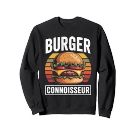 Burger Connoisseur Juicy Cheese Delight Sweatshirt