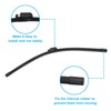 FZJDSD 1 Set Windshield Wiper Blade Compatible with Bentley Continental