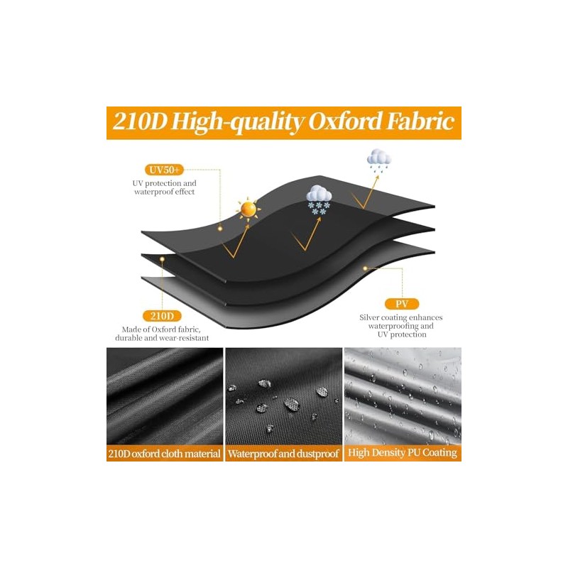Motorcycle Tarpaulin for Benelli BN 125 2018-2024 Waterproof UV-Resistant Foldable
