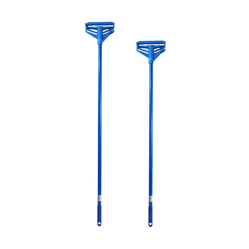 Quick Release 60" Fiberglass Mop Handle Blue