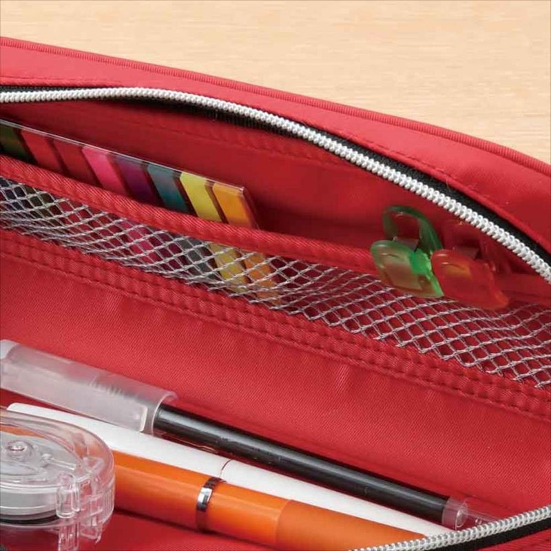 レイメイ藤井 ペンケース 筆箱 ビッグオープン ブラック FY326B