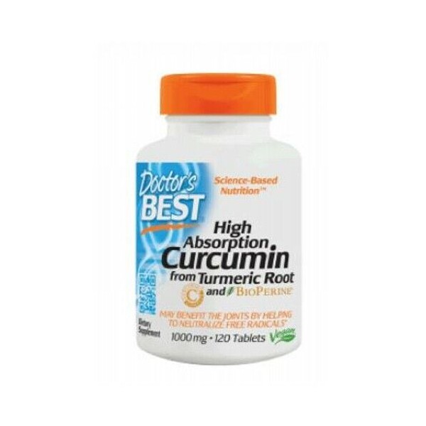 Curcumin C3 Complex with Bioperine 120 Tabs 1000 mg