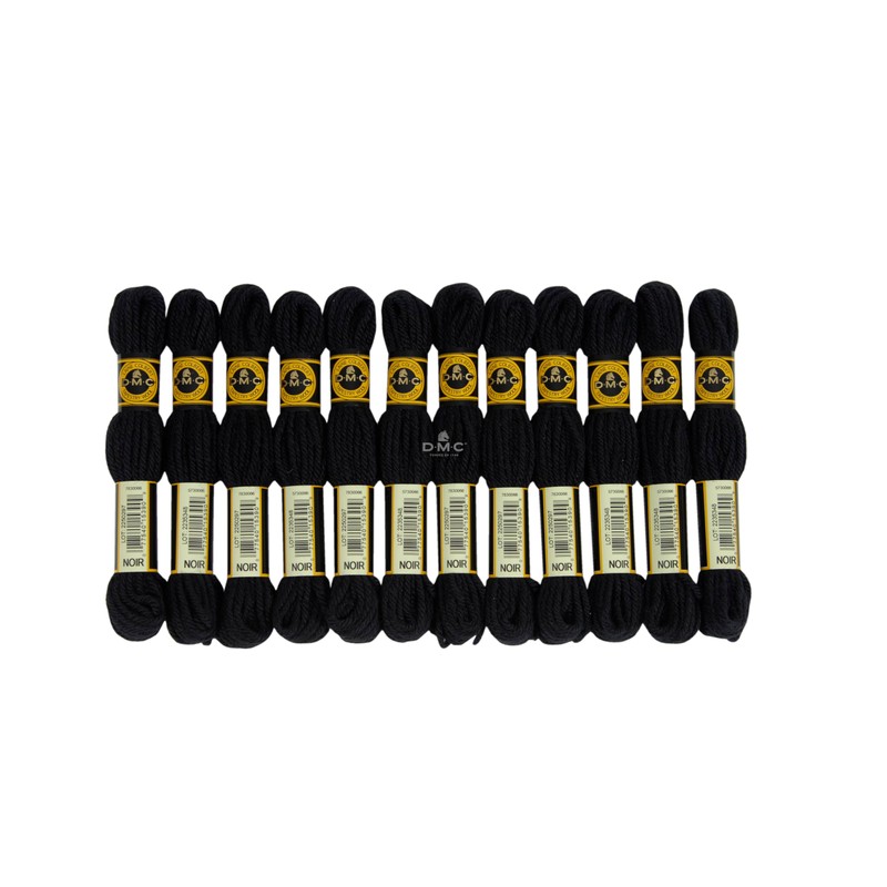 DMC Tapestry Wool - The Ebony Collection - 12 Count
