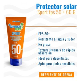 Protector Solar Caribbean Beach Sport Fps Adulto