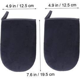 VICASKY 2 Piezas Aplicar Guantes Aplicadores de Autobronceador Guantes Autobronceadores para Manos Negros para Bronceado