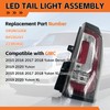 BZJUNQI GM2801268 LED Tail Light Assembly Brake Lamp Compatible With