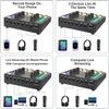 AnnuoYi M8 Audio Mixer,Live Sound Card,Portable Audio Mixer, Audio Interface