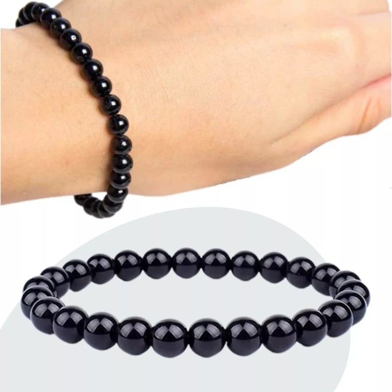 Veraly Brazalete Cuentas Obsidiana Tobillera Pulsera Para Piernas F