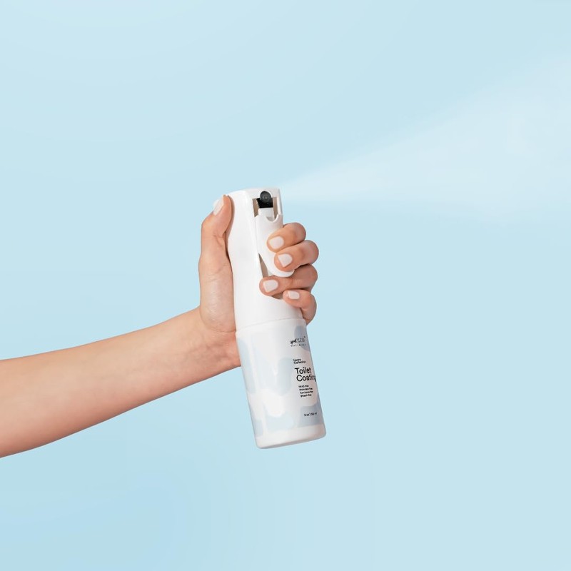 spotLESS MATERIALS Toilet Coating Spray, Protective Toilet Spray for Ceramic