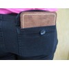 Azula Inside the Pocket Leather Concealment Handgun Wallet Holster for