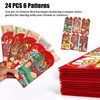 18 PCS Chinese Red Envelopes, The Year of The Dragon